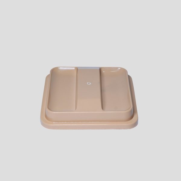 Matching Lid for 3 Qt Square Ice Bucket Beige ice Bucket Lids