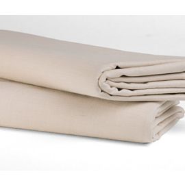 81x108-T200 Bone Full Flat Sheet - Thomaston