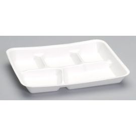 5 Compartment School Lunch Tray