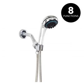 Shower Head  8 Functions - Cord Set