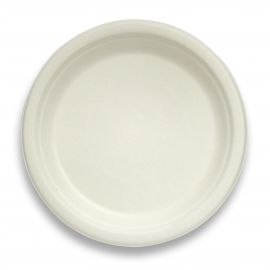 6" Bio-Based Plate Made from Sugarcane Bagasse