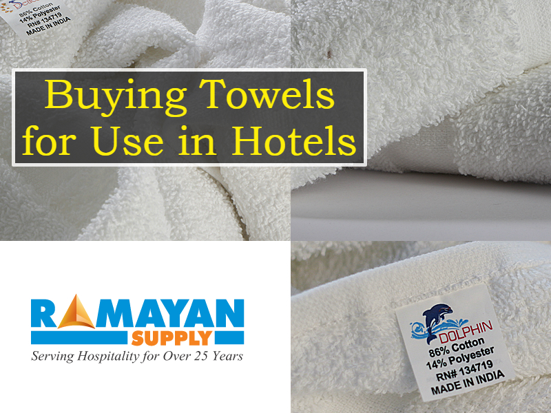 Buying Towels for Use in Hotels